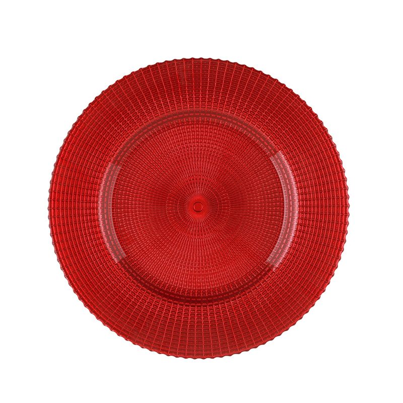 Wholesale Glass Charger Plate PZ-062 - Image 1